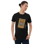 T-shirt som promotar luftgevärsskidskytte i svart